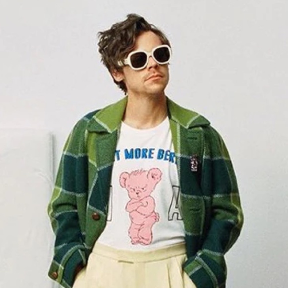 Gucci Graphic Tee HA HA HA Harry Styles